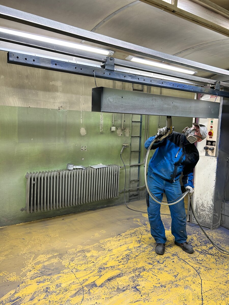 Zváranie hliníka, antikoru práškové lakovanie komaxit - 2