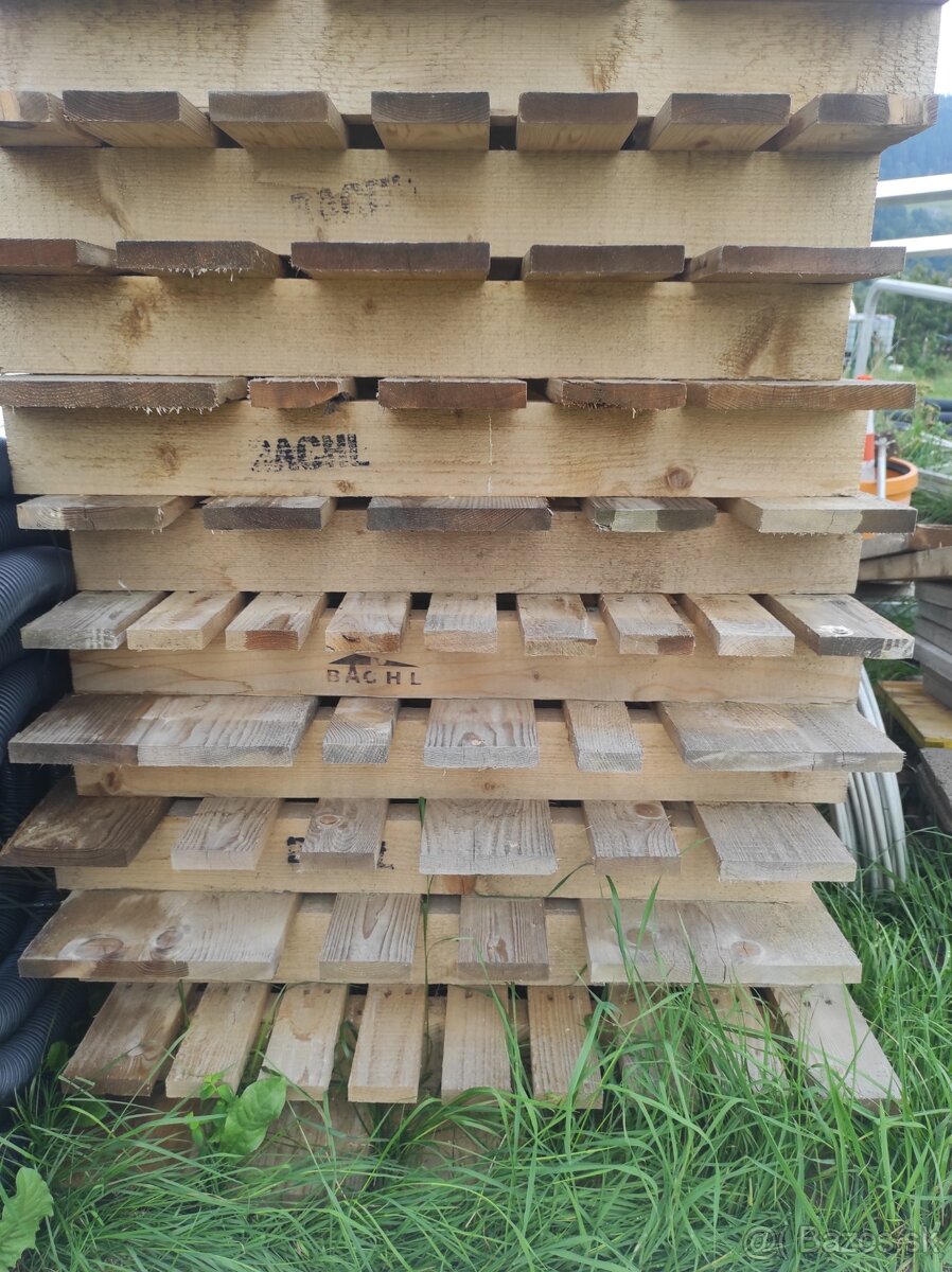 Predám drevené palety - 2