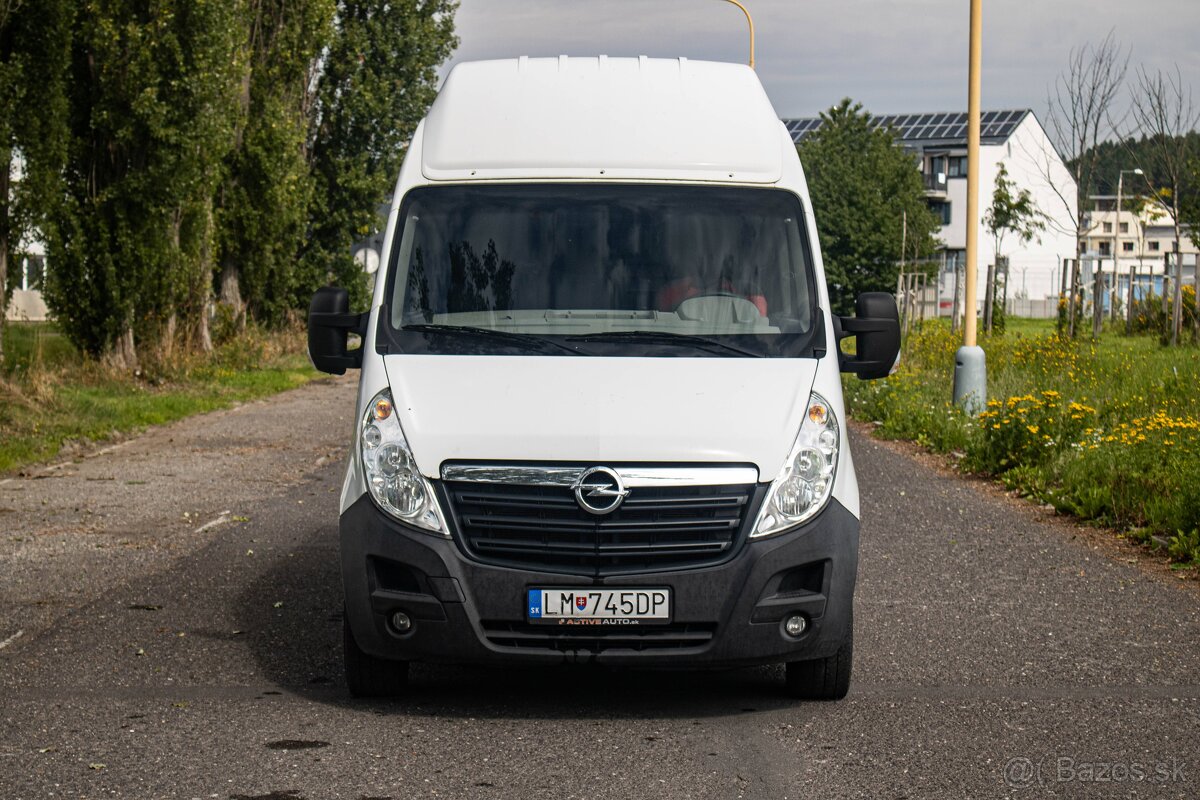 Opel Movano L3H2 92kW, Ťažné na 2.5t, Nezávislé kúrenie - 2