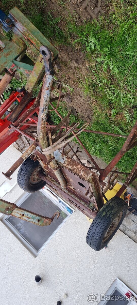 Predam vlecku pod IBC kontajner - 2