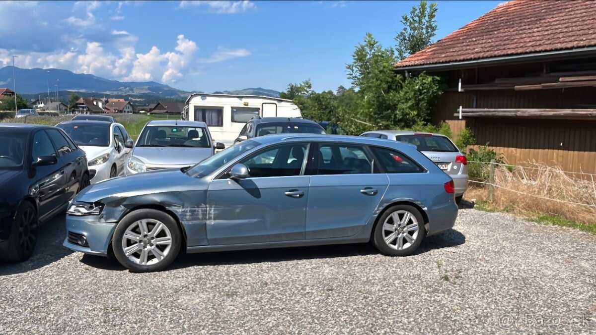 Audi A4 b8 combi 3.2fsi 195kw 196000km r.v.2009 f1 radenie - 2