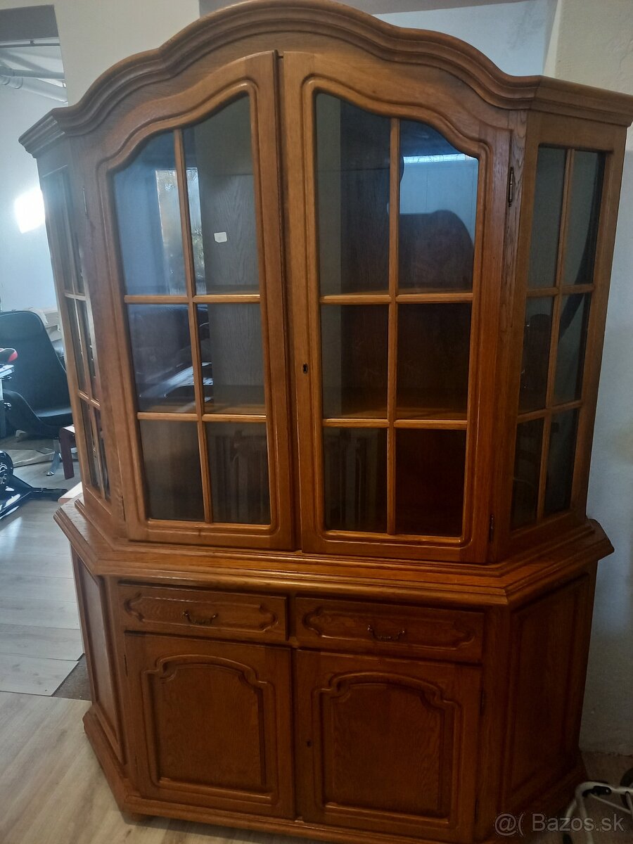 Rustikalna komoda +závesná skrinka - 2