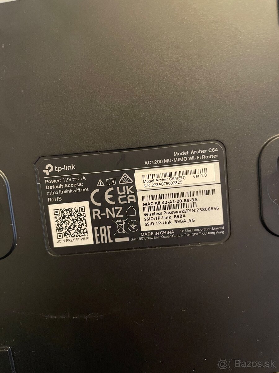 Router TP link archer C64 - 2