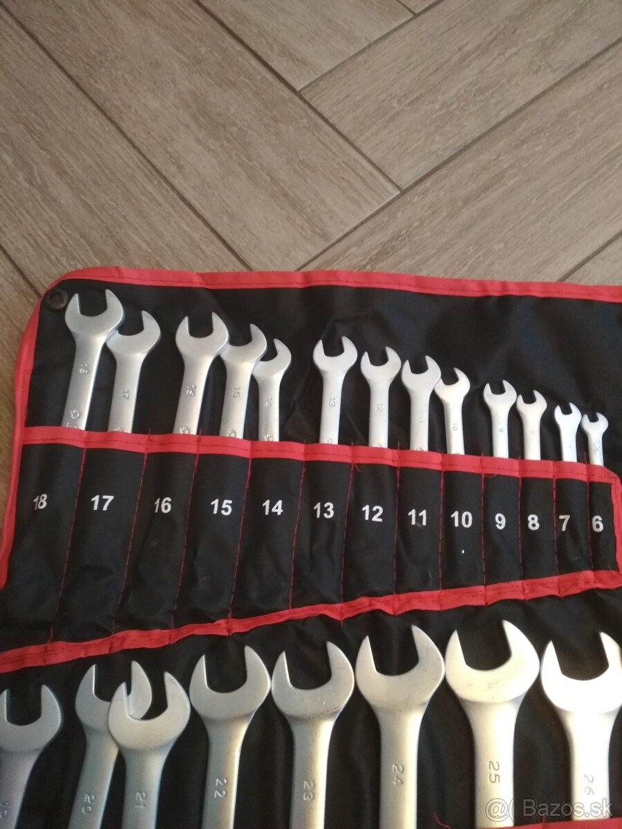 Sada očkoplochých kľúčov 25ks 6-32 - 2