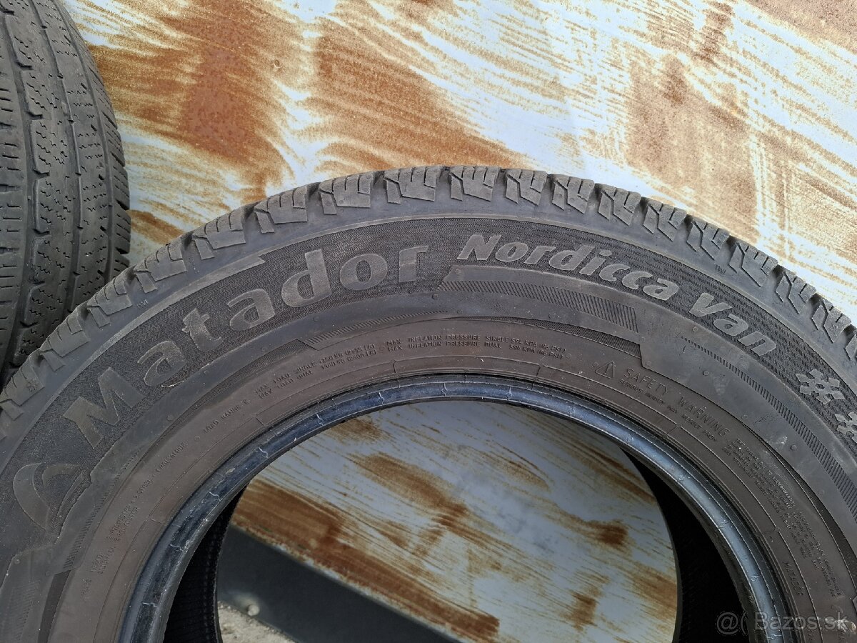 Zimné pneumatiky 215/75 R16C Matador - 2