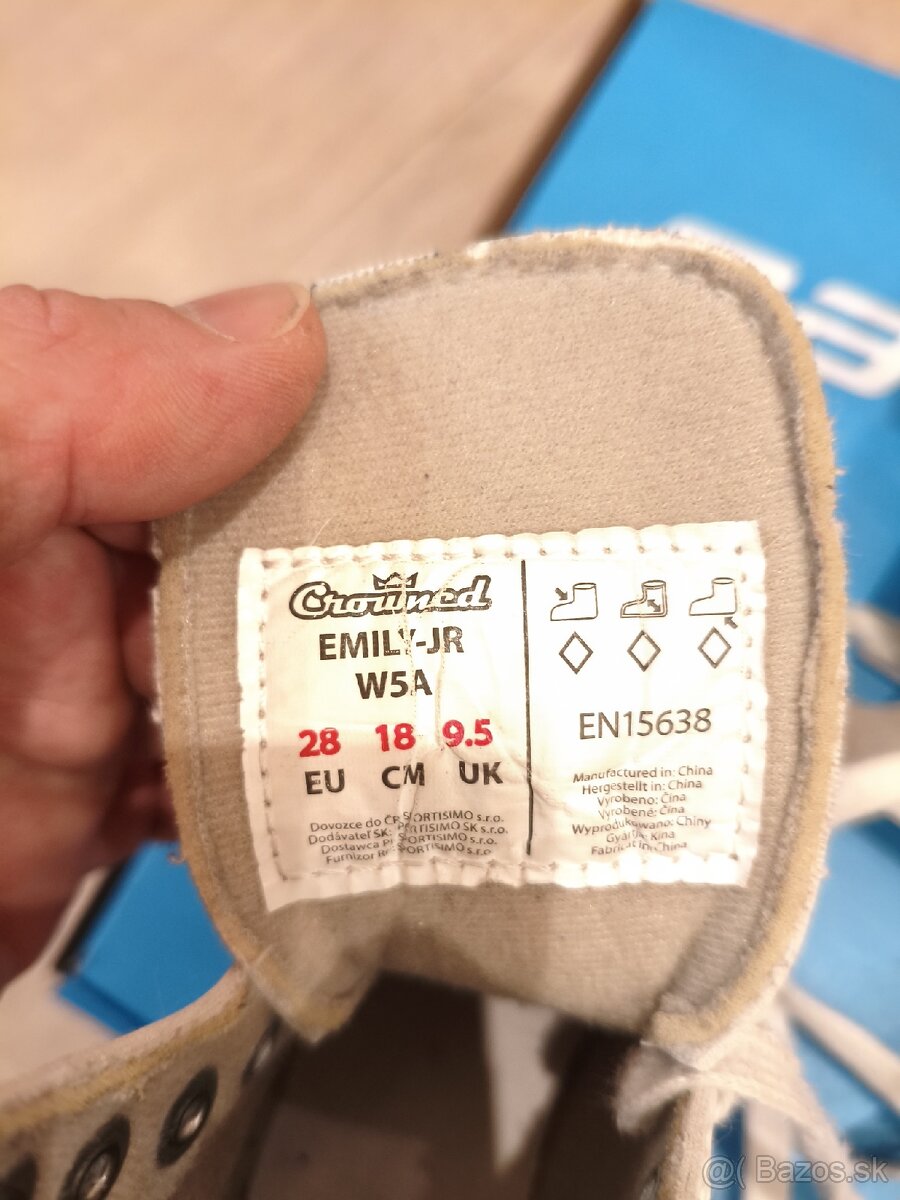 Detské dievčenské korčule 28 - 2