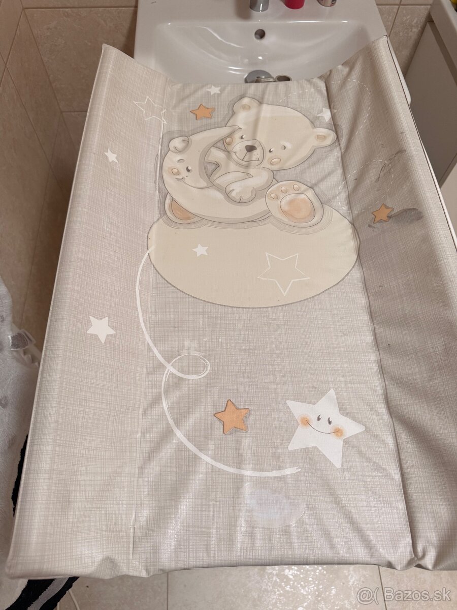 Prebaľovací pult s vaničkou - 2