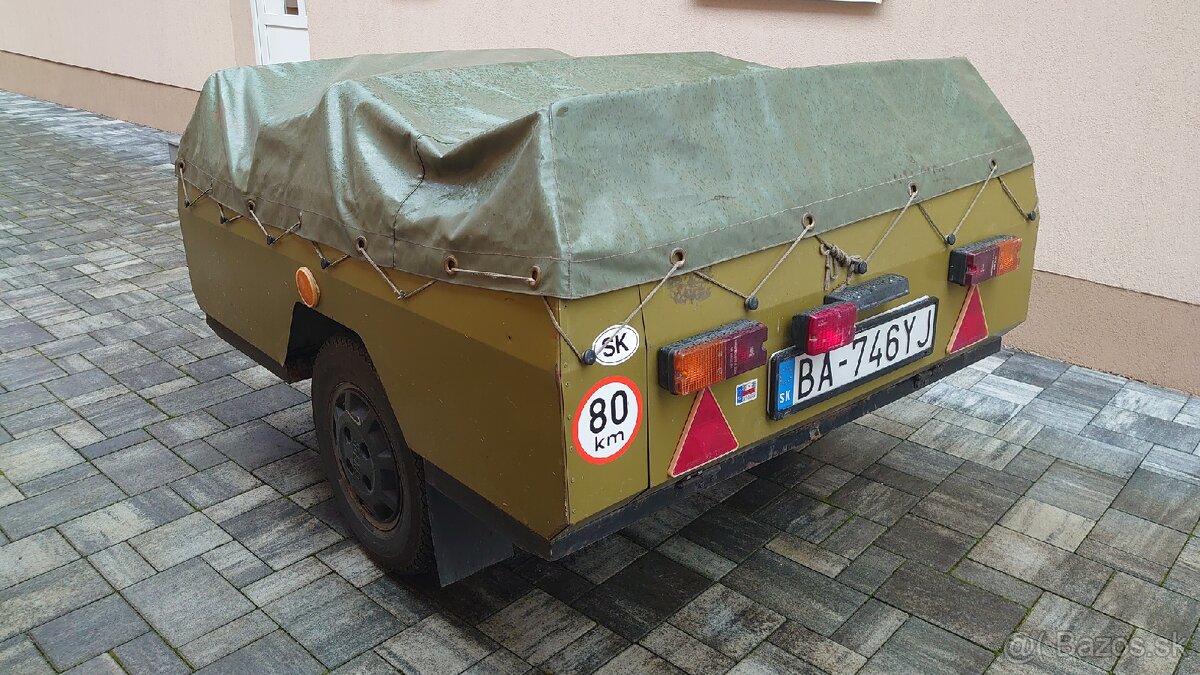 Retro prívesný vozík KPN 250 S - 2