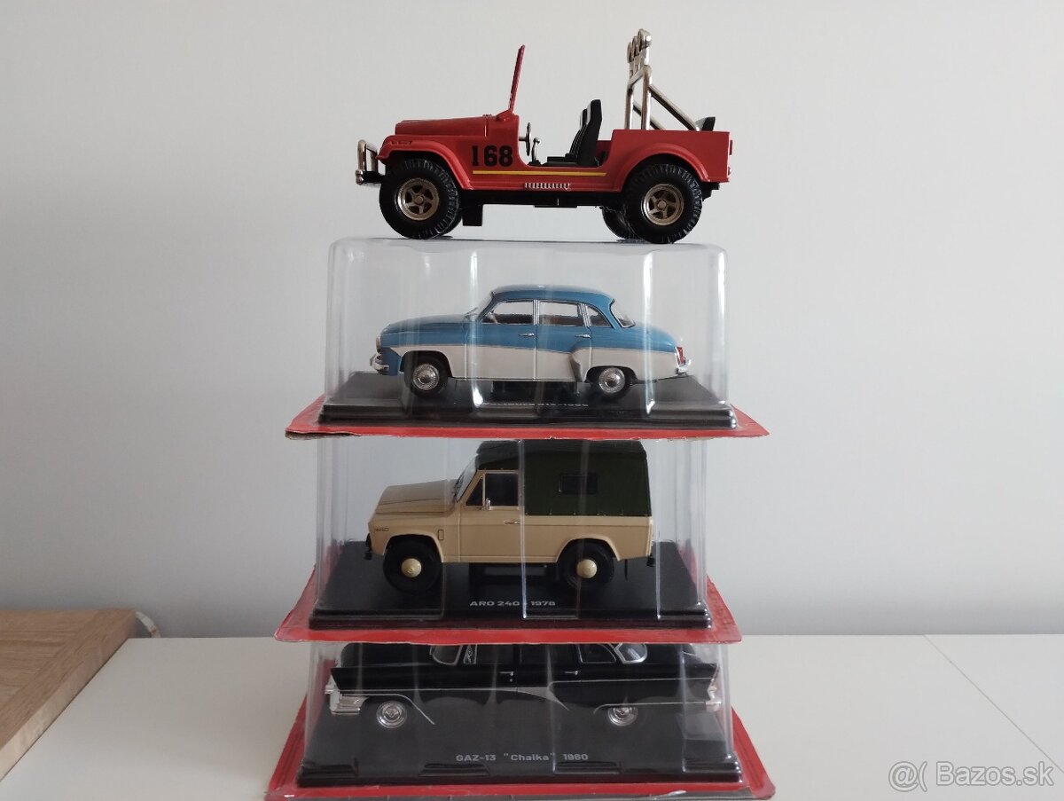 1:24 modely áut - 2