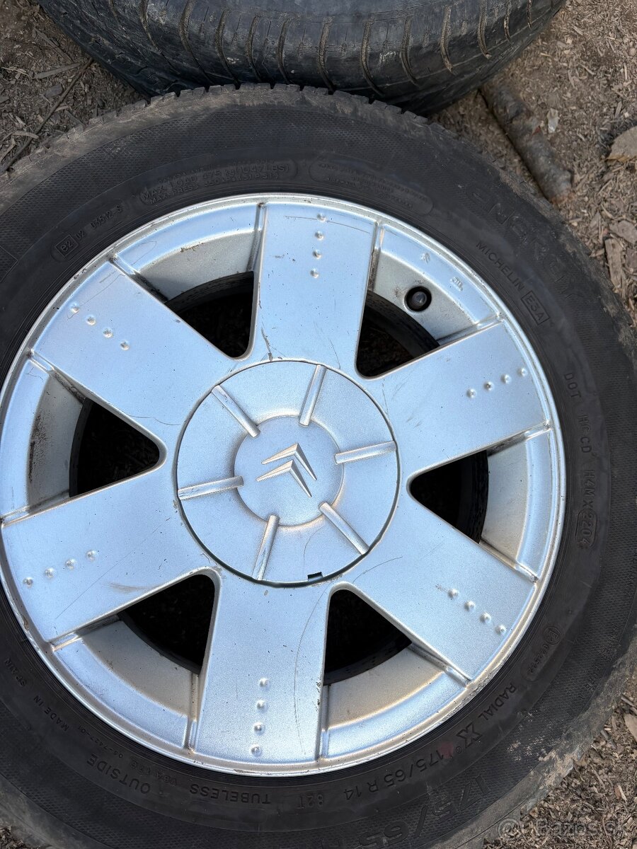 Citroën elektróny/ hliníkové disky - 2