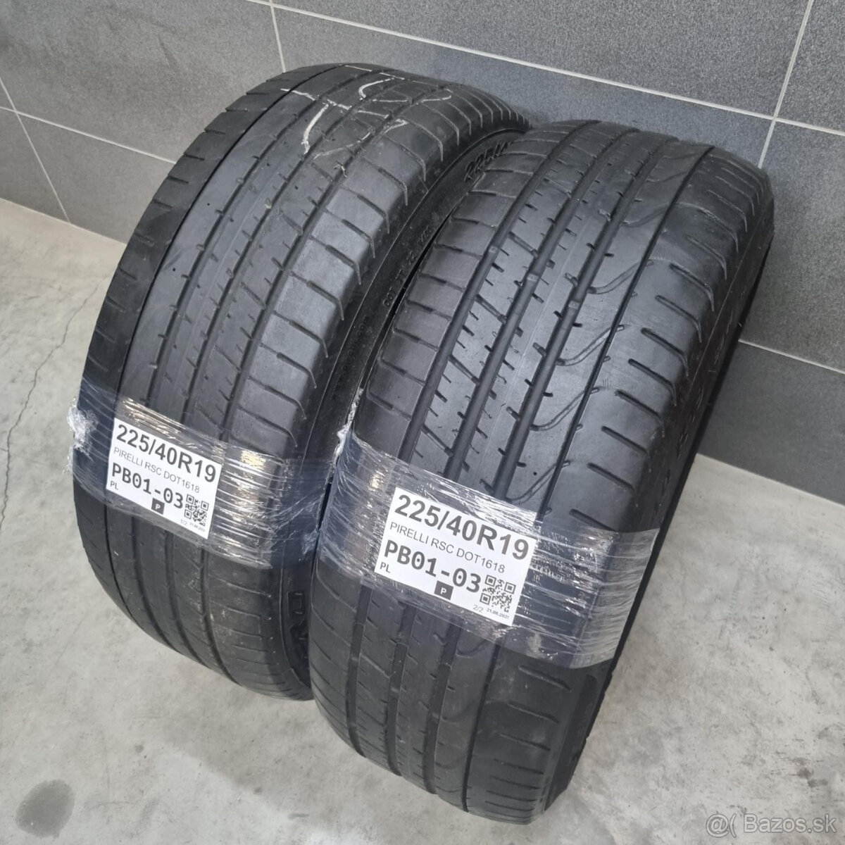 Letné pneumatiky 225/40R19 PIRELLI RSC - 2