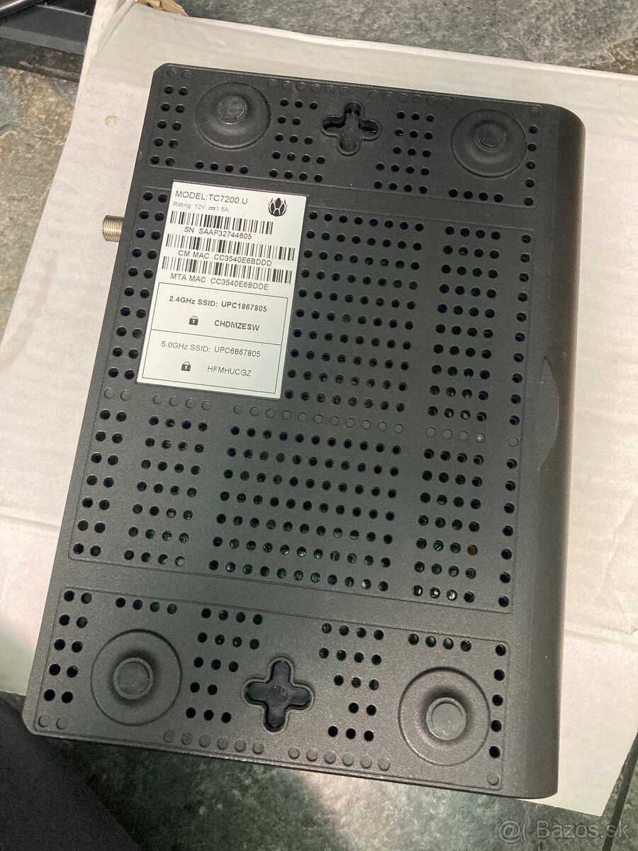 Wi-fi router technicolor - 2