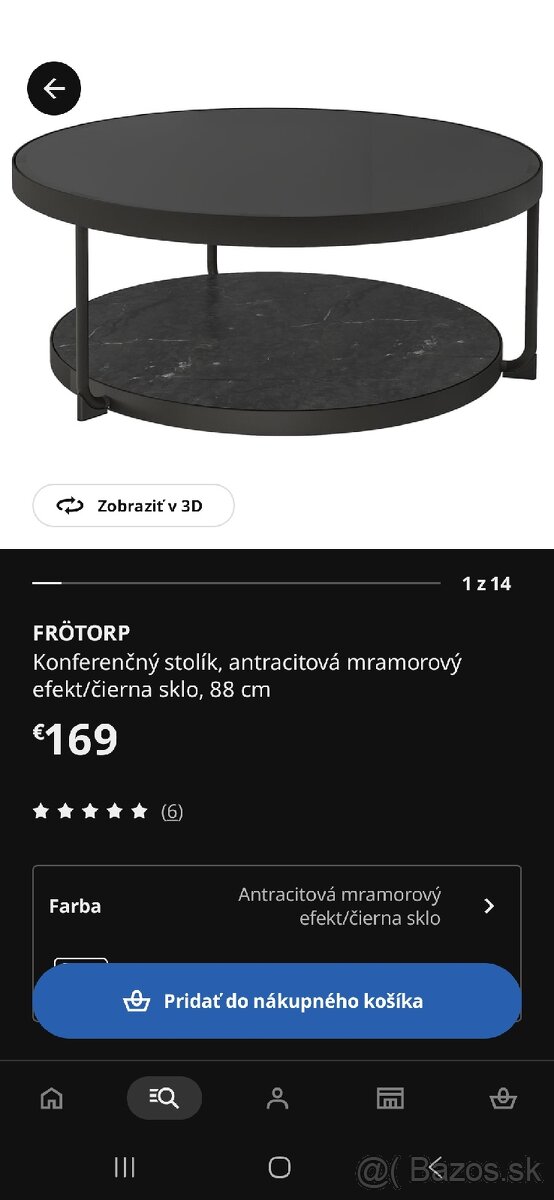 Stolík FROTORP - 2
