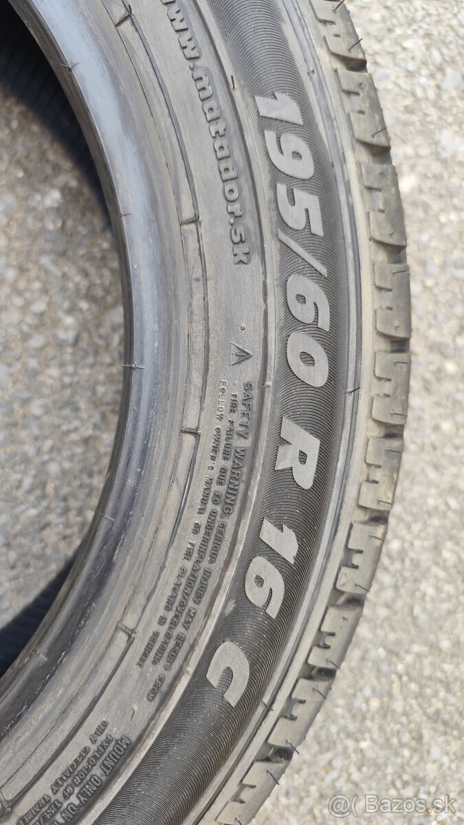 C-éčkové R16, letné 195/60R16C, 99/97T - 2