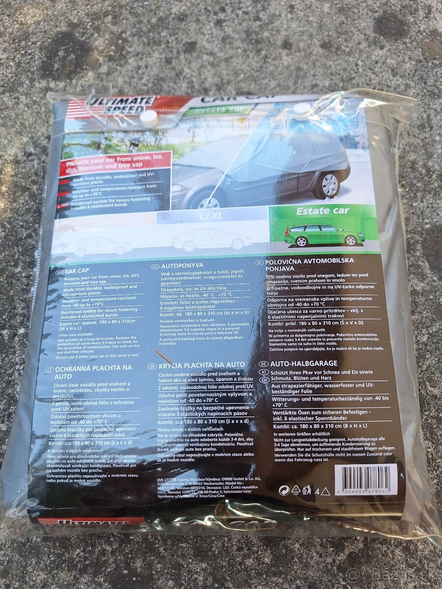 Ochranná plachta na auto - 2