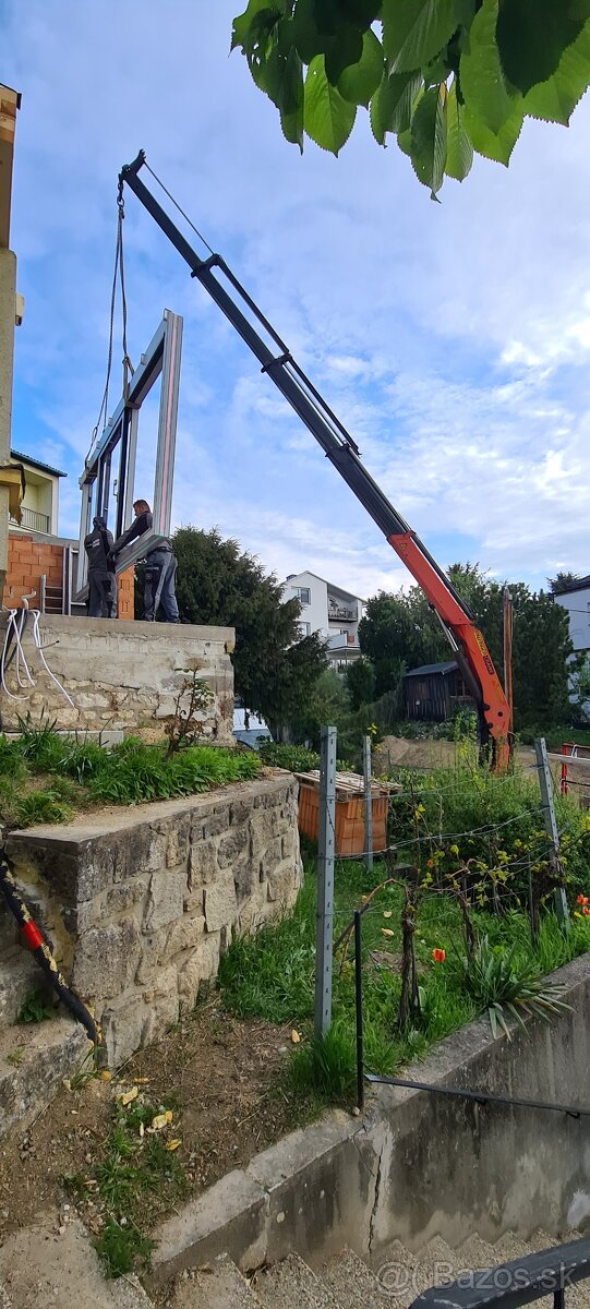 Autodoprava s hydraulickou rukou - 2