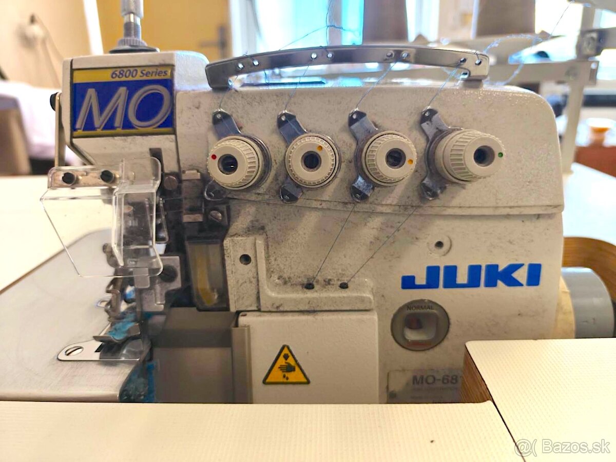 Priemyselný šijací stroj JUKI 2-ihlový / 4-niťový overlock - 2