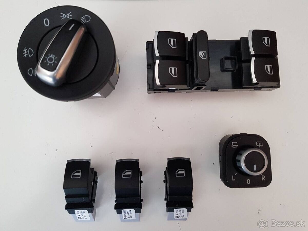 SADA VYPINACOV OVLADACOV INTERIERU OVLADACE - 2