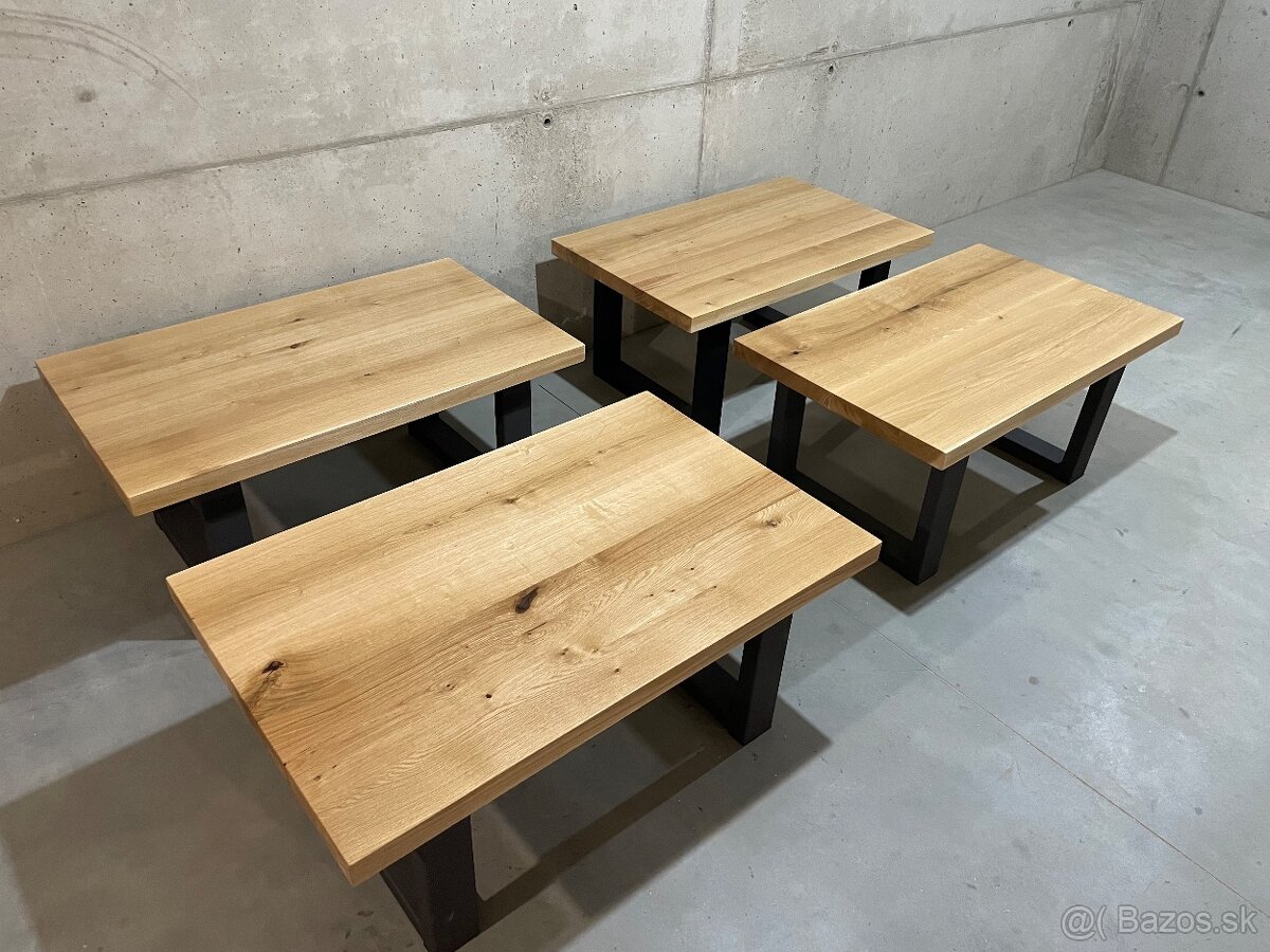 Masívny konferenčný dubový stôl - 2