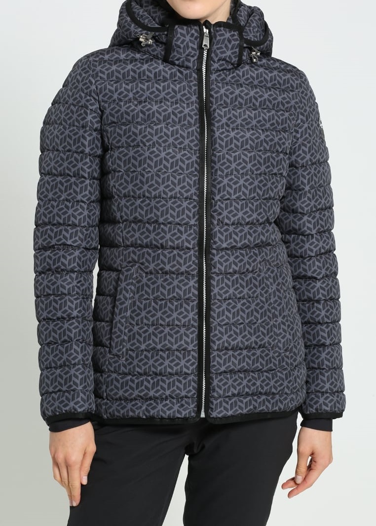 nová sivo-čierna dámska bunda Napapijri veľ. 40 - 2