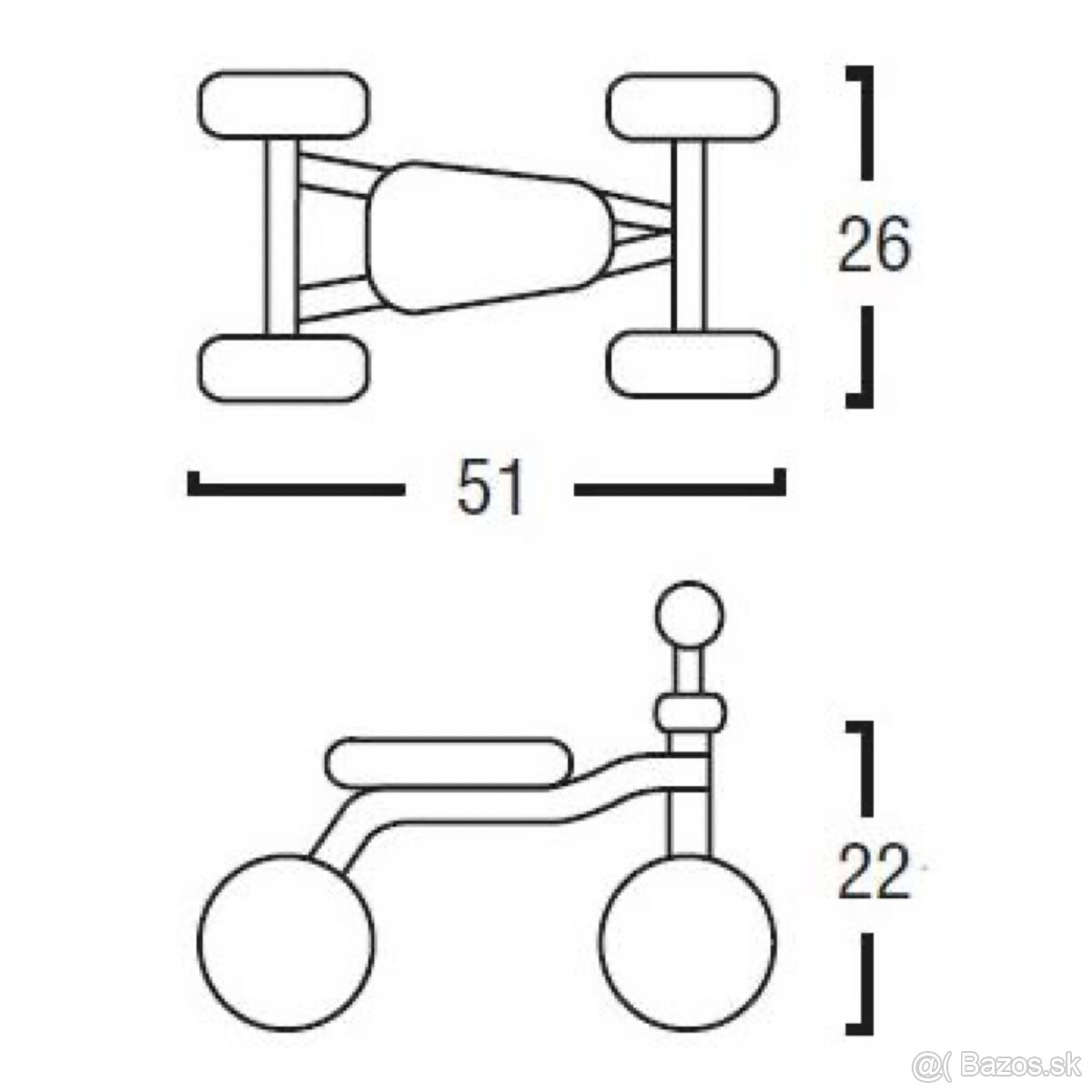 Odrazadlo Puky Pukylino Pink Ruzove - 2