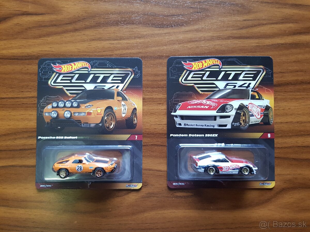 Predám modely Hot Wheels Elite 64 - 2