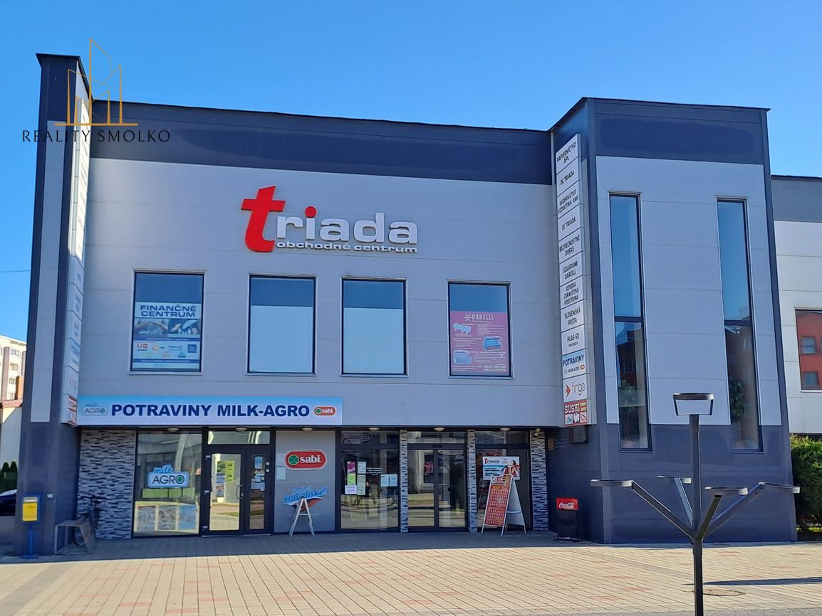 Prenájom komerčného priestoru v OC TRIADA, Humenné. - 2