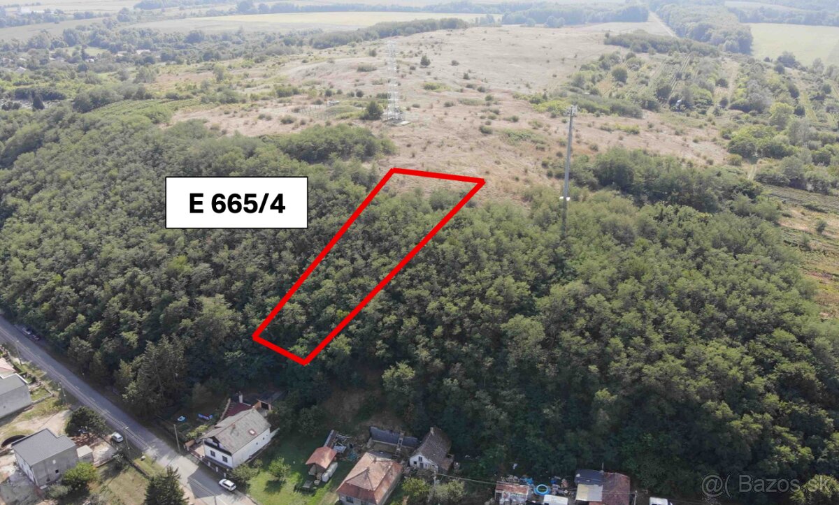 Véč – 1.246 m2 POZEMOK na mobilný dom / karavan / chatku - 2