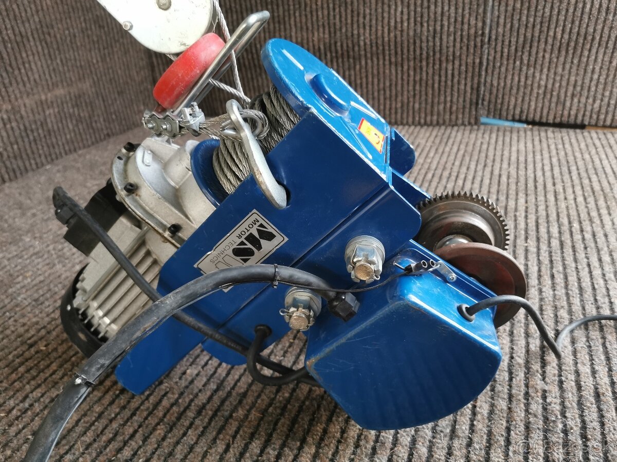 Navijak - kladkostroj s pojazdom – 800 kg, PROCAT 800 - 2