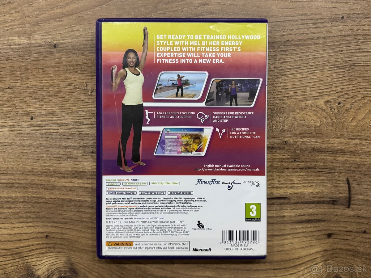 Hra XBOX 360 - Get Fit with Mel B - 2