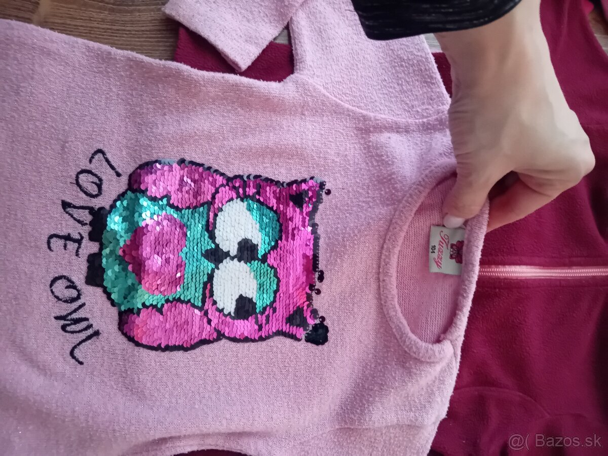 Mikiny na zips č.104 - 2