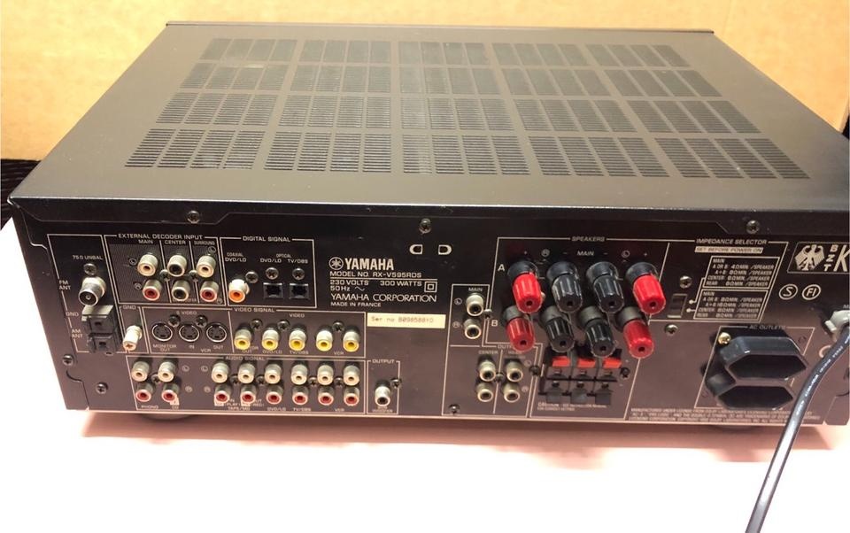 Yamaha RX-V595RDS receiver / zosilňovač - 2