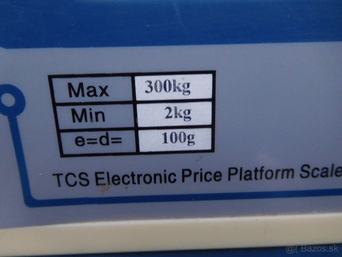 Digitalna vaha do 300kg - 2