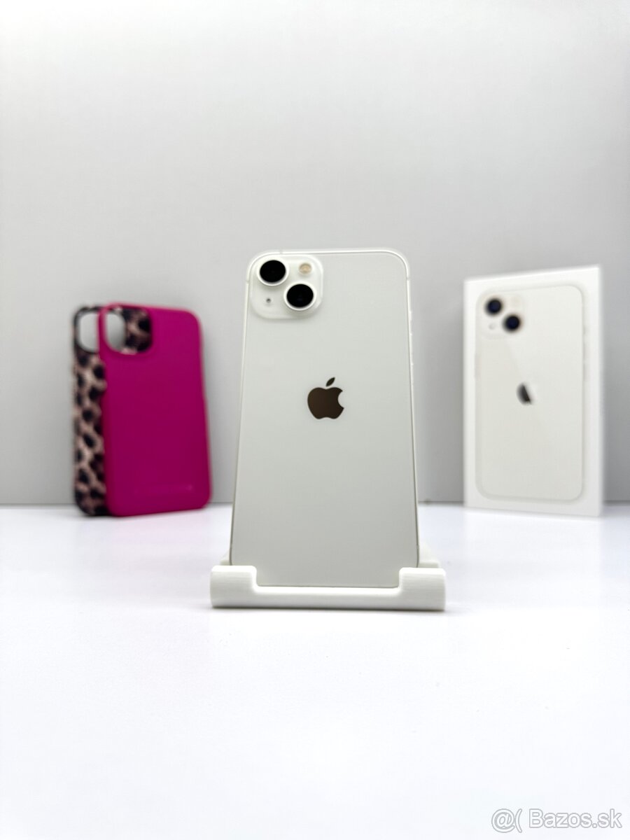 iPhone 13 128GB STARLIGHT TOP STAV 100% BATÉRIA - 2