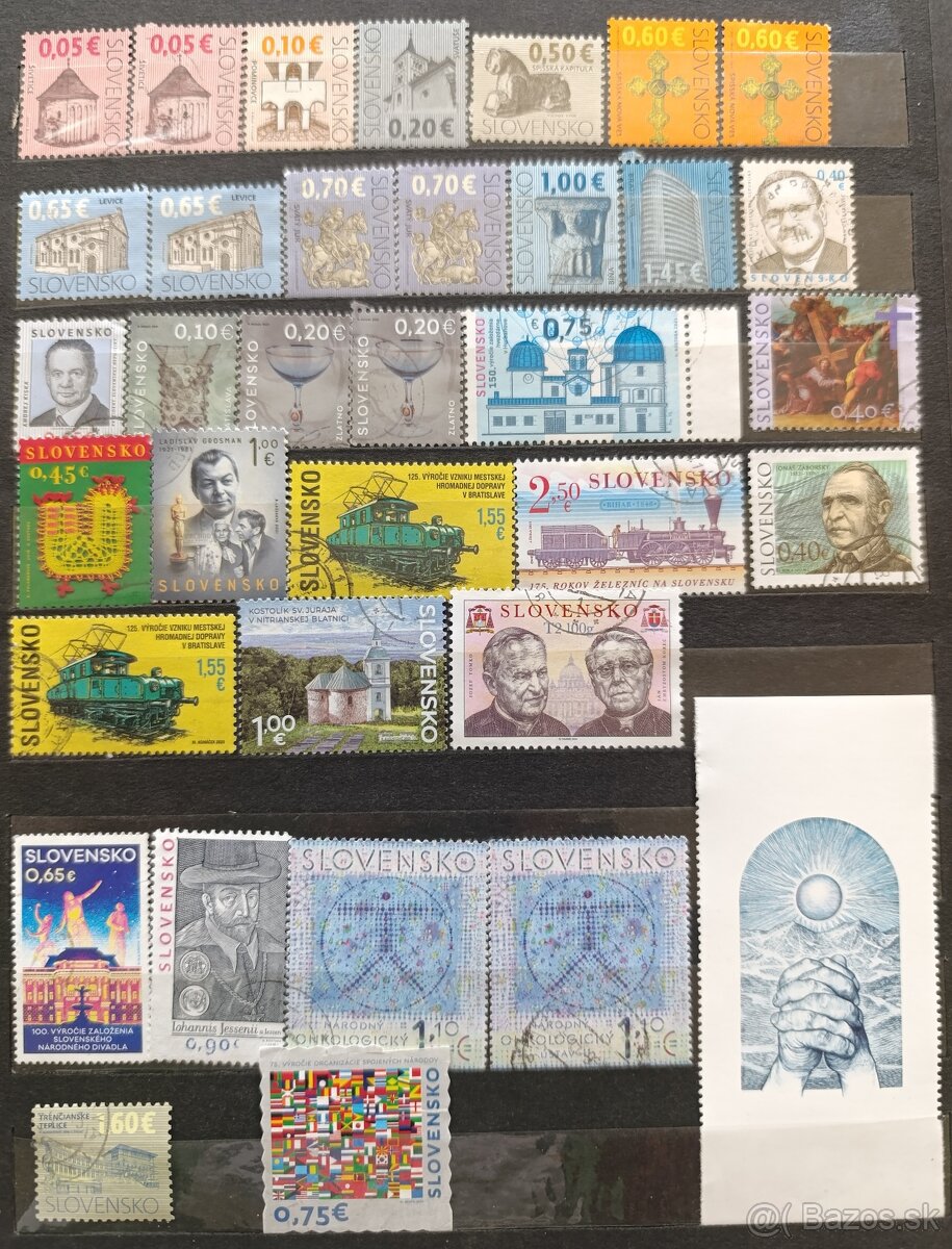 Zbierka poštových známok 176 ks - 2