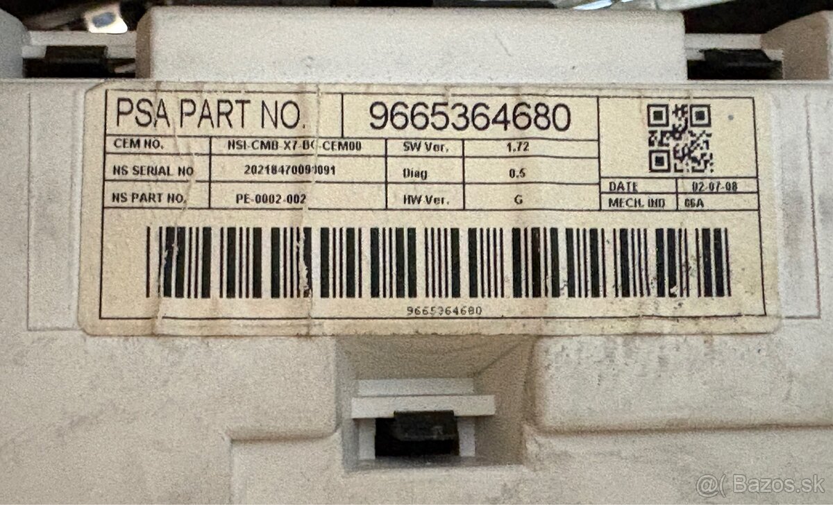 Prístrojovka/ budíky - 2