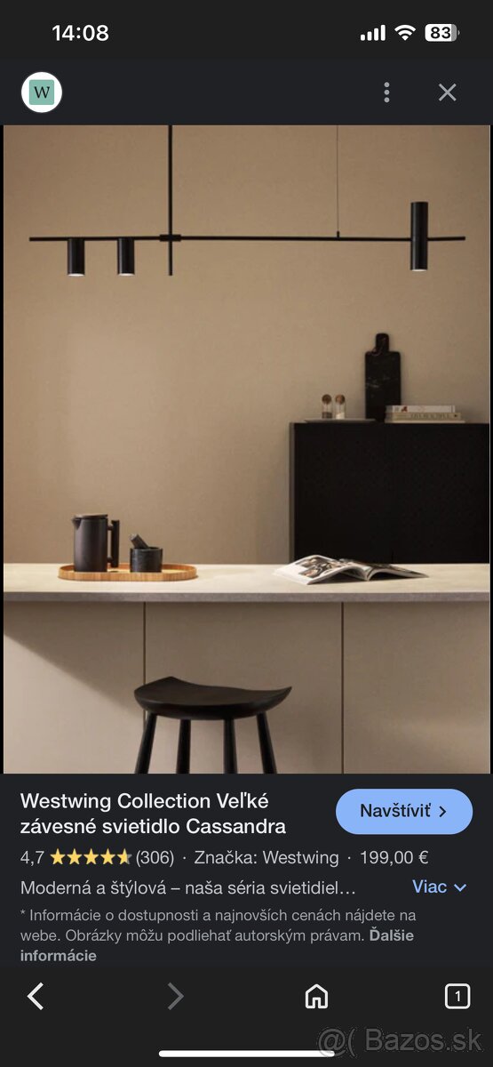 Závesné svietidlo - 2