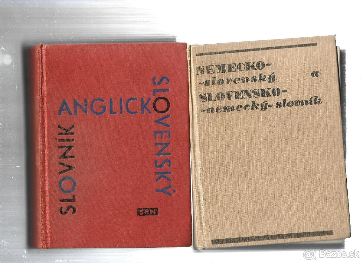 Jazykové učebnice a slovníky po 1 € - 2