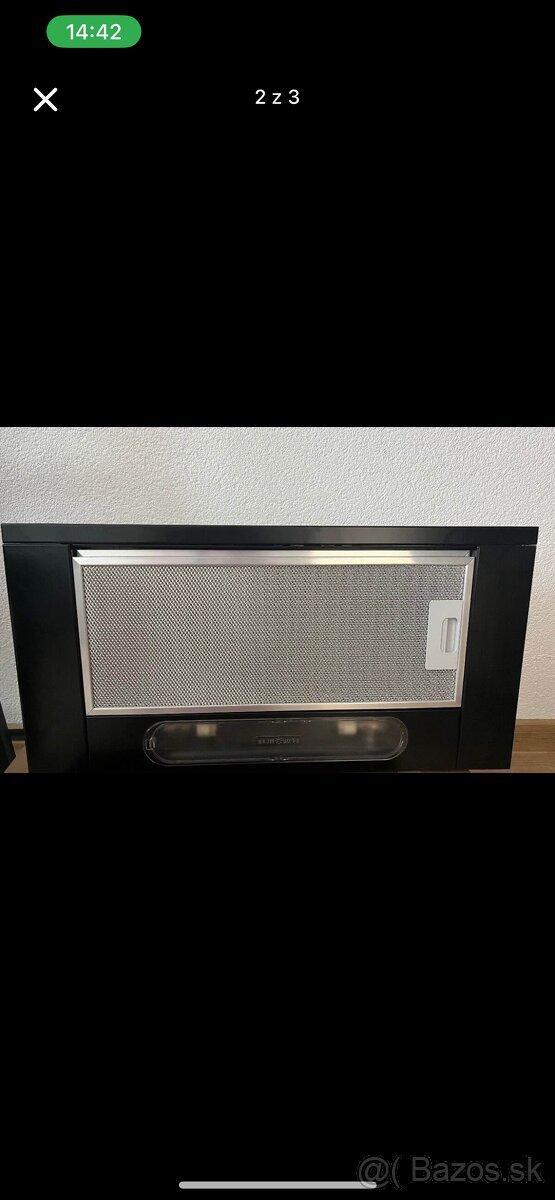 digestor s uhlíkovým filtrom Whirlpool AKR 749/1 NB - 2