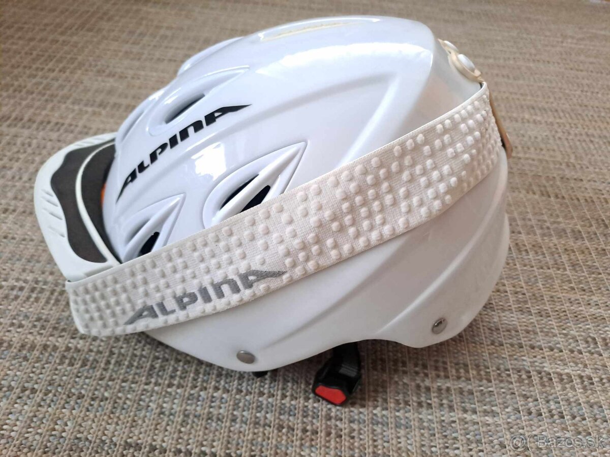 Predám prilbu ALPINA + Lyžiarske okuliare ALPINA - 2