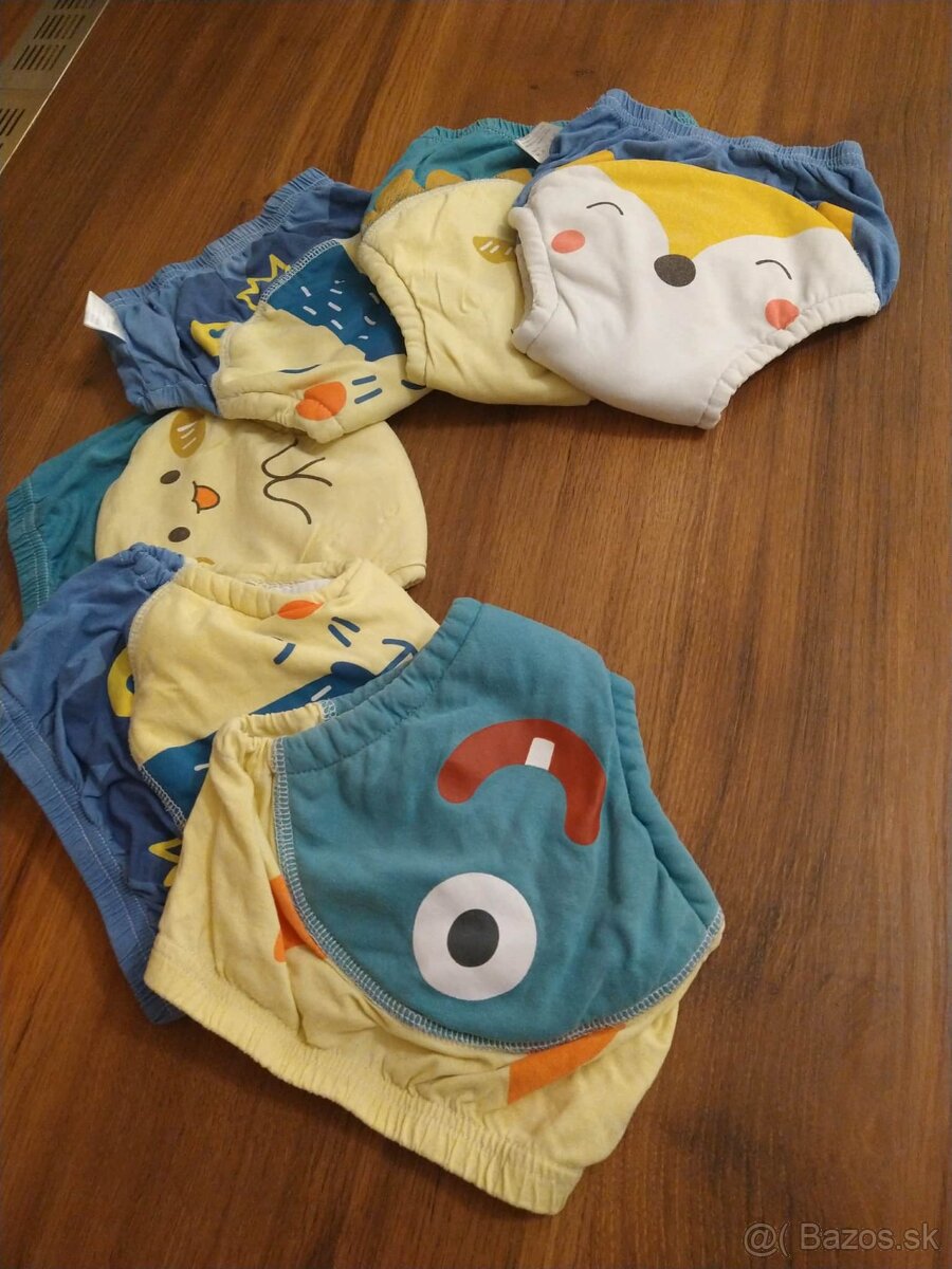 Tréningové nohavičky - 6ks, unisex - 2