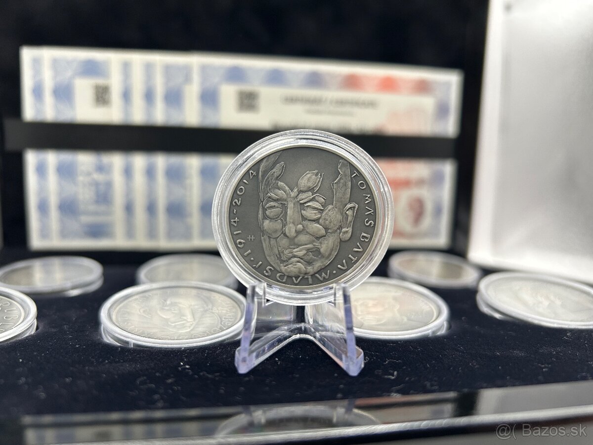 Nevydané mince Jiří Harcuba - investičné striebro 999 - 2