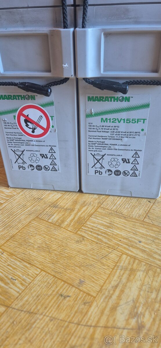 Trakcne AGM BATERIE 155Ah - 2