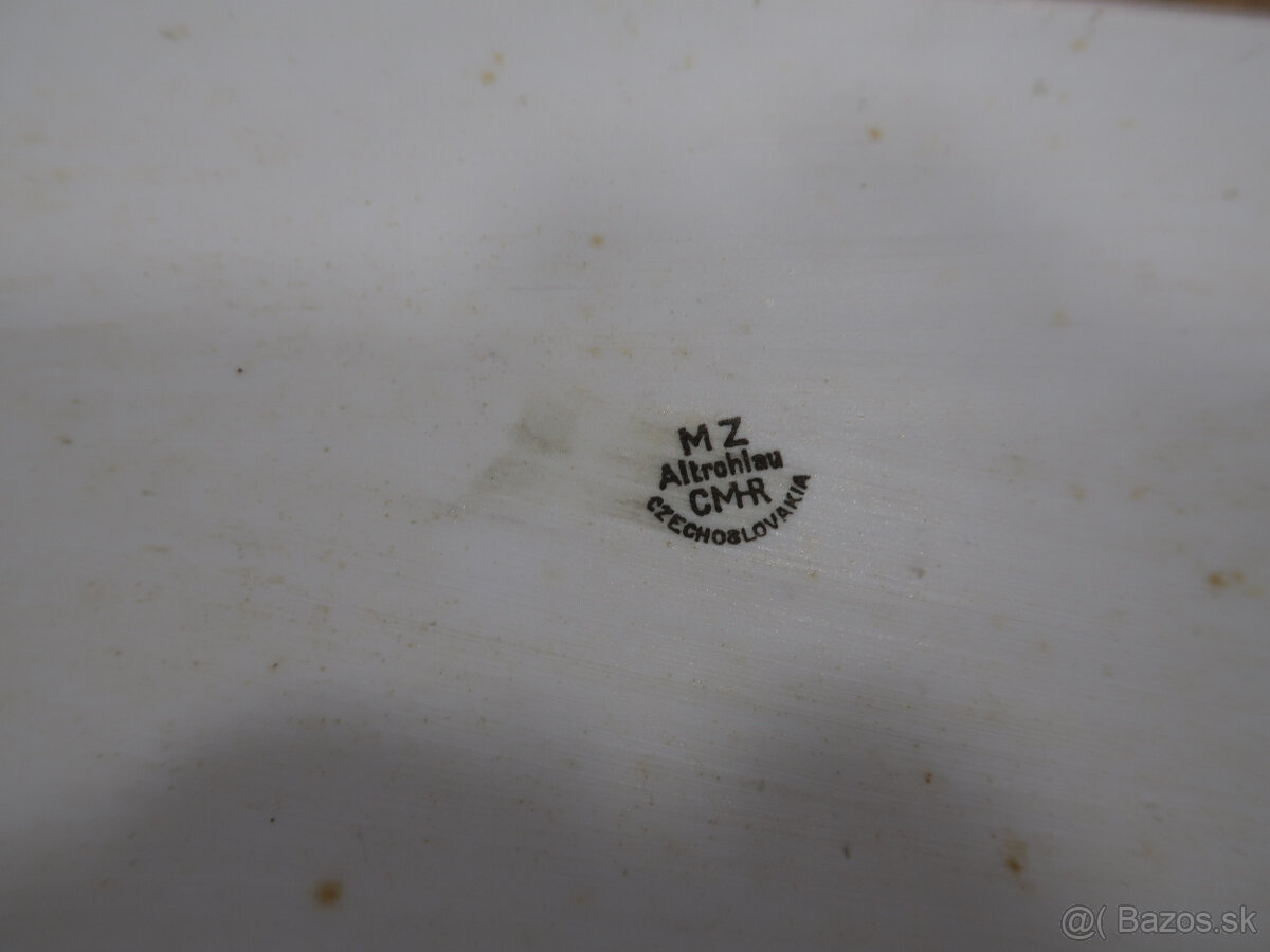 Porcelánový podnos biely - 2