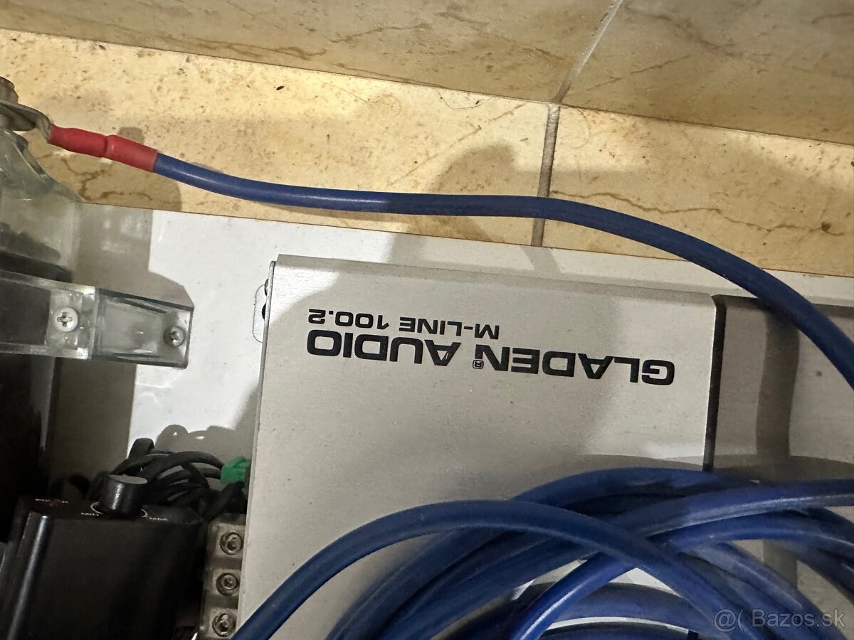 Zosilňovač Gladen Audio + kapacitor - 2