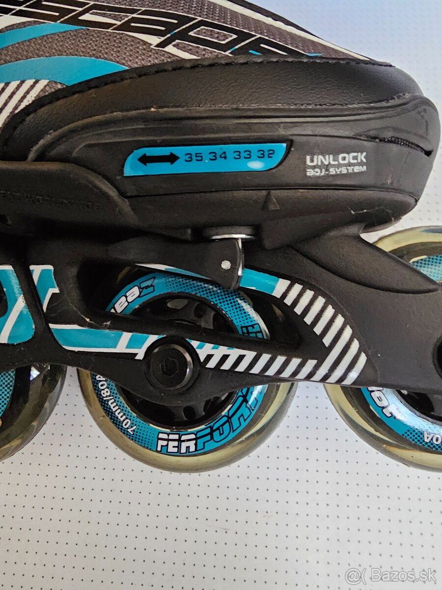 Kolieskové korčule, detské - 2