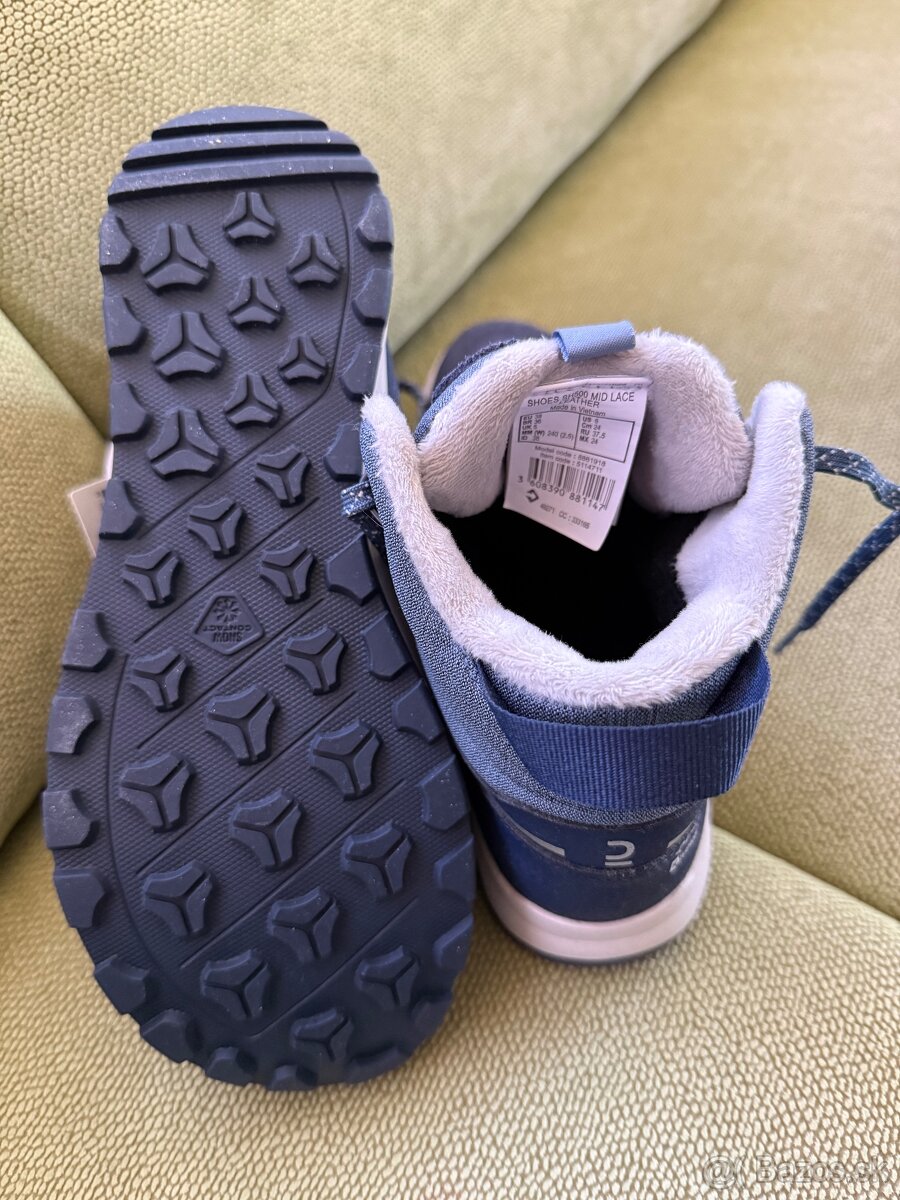 Detská zimná obuv 38 Decathlon - 2