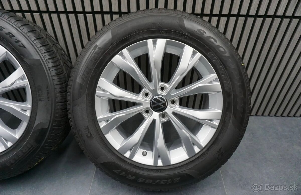 ORIGINÁLNÍ ALU KOLA VW TIGUAN R17 - 2