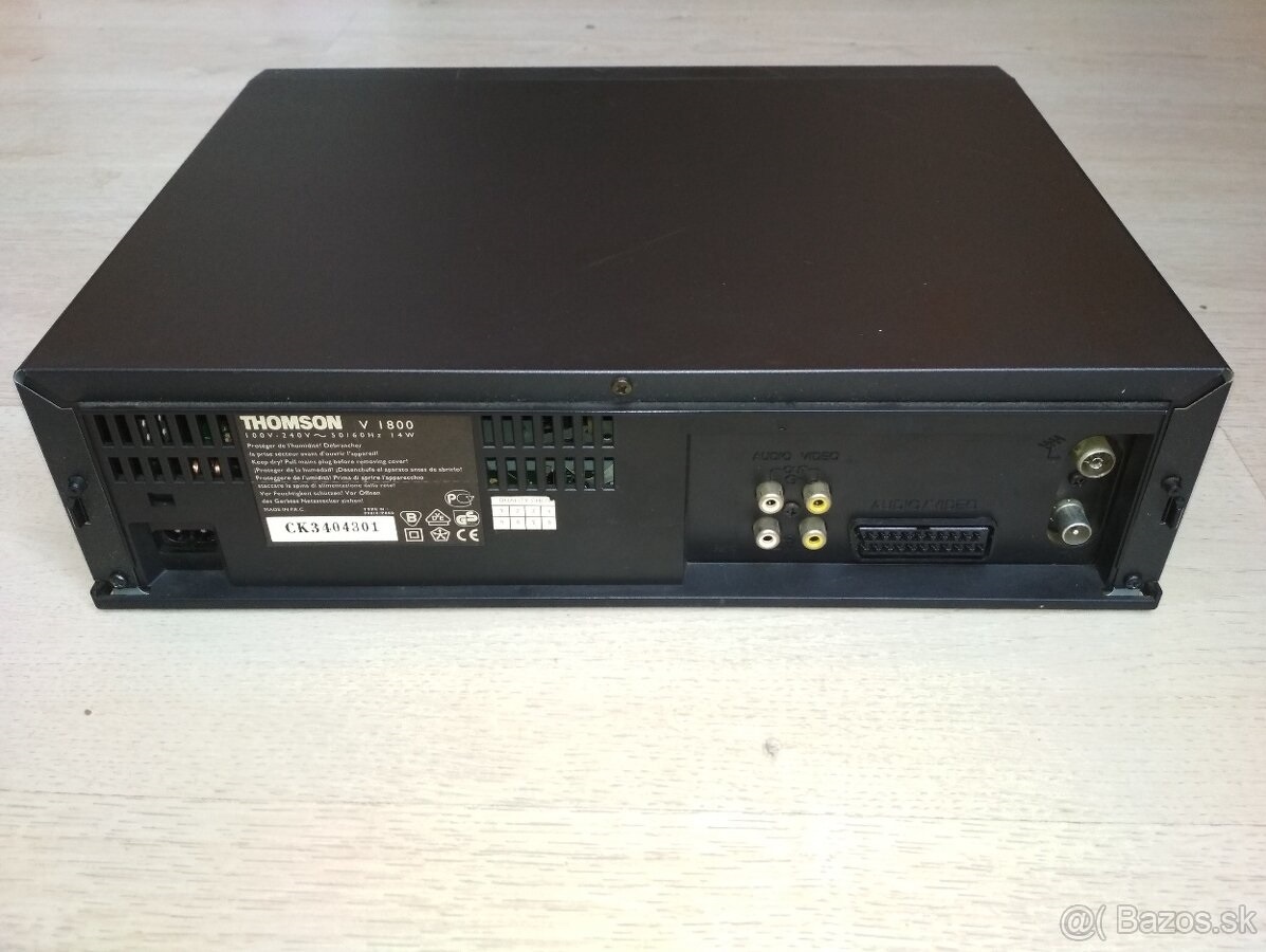 Videorekorder Thomson V1800 - 2