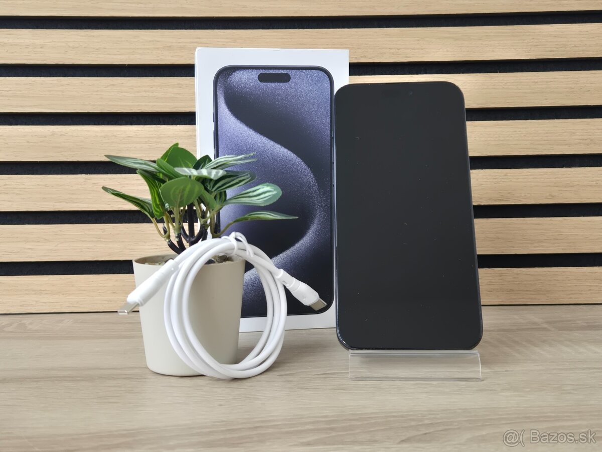 iPhone 15 Pro Max 256GB Blue Titanium | ZÁRUKA 24M - 2